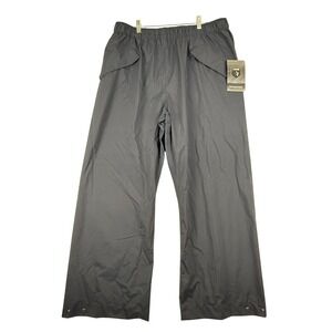 Propper Packable Waterproof Rain Pants‎ Mens Large Navy Blue Windproof New